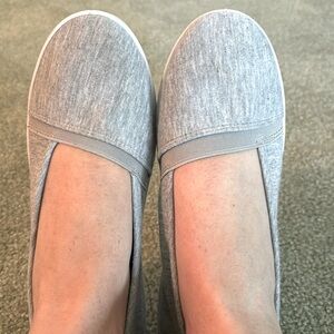 Slip on Gray shoes